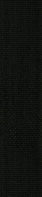 D'Addario Polypropylene Guitar Strap, Black Product Image