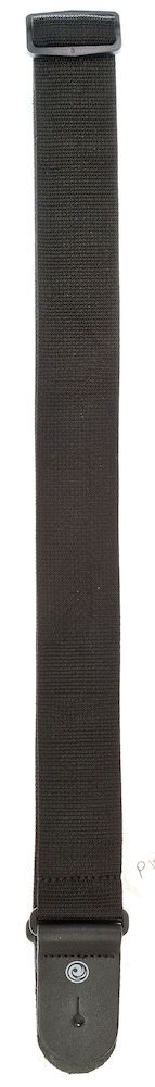 D'Addario Polypropylene Guitar Strap, Black Product Image