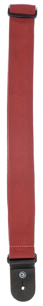 D'Addario Polypropylene Guitar Strap, Red Product Image