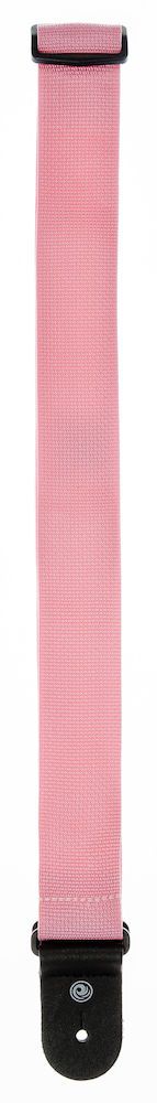 D'Addario Polypropylene Guitar Strap , Pink Product Image
