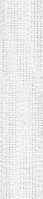 D'Addario Polypropylene Guitar Strap, White Product Image