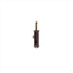 D'Addario Solderless 1/4" Straight Plug w/ Latching Switch Product Image