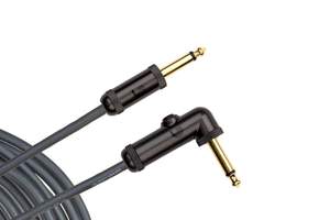 D'Addario Circuit Breaker Instrument Cable, Right-Angle, 10 feet