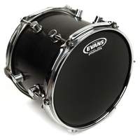 EVANS Hydraulic Black Drum Head, 8 Inch