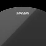 EVANS Hydraulic Black Drum Head, 12 Inch Product Image