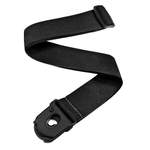 D'Addario Planet Lock Guitar Strap, Polypropylene, Black Product Image