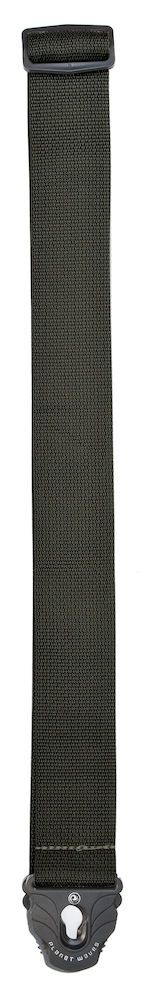 D'Addario Planet Lock Guitar Strap, Polypropylene, Black Product Image