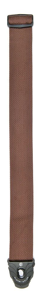 D'Addario Planet Lock Guitar Strap, Polypropylene, Brown Product Image