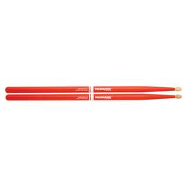 ProMark Rebound 5A Painted Orange Hickory Drumstick, Acorn Wood Tip