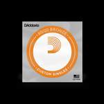 D'Addario BW034 Bronze Wound Acoustic Guitar Single String, .034 Product Image