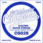 D'Addario CG028 Flat Wound Electric Guitar Single String, .028 Product Image