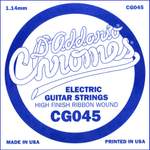 D'Addario CG045 Flat Wound Electric Guitar Single String, .045 Product Image