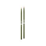 ProMark Classic Forward 5A Painted Green Hickory Drumstick, Oval Wood Tip Product Image