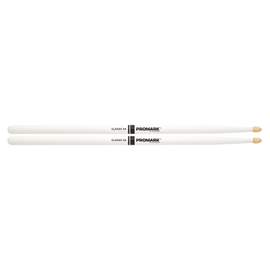 ProMark Classic Forward 5A Painted White Hickory Drumstick, Oval Wood Tip