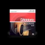 D'Addario EJ12 80/12 Bronze Acoustic Guitar Strings, Medium, 13-56 Product Image