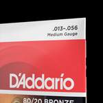 D'Addario EJ12 80/12 Bronze Acoustic Guitar Strings, Medium, 13-56 Product Image