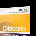 D'Addario EJ19 Phosphor Bronze Acoustic Guitar Strings, Bluegrass, 12-56 Product Image