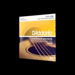 D'Addario EJ19 Phosphor Bronze Acoustic Guitar Strings, Bluegrass, 12-56 Product Image