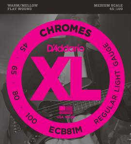 D'Addario XL Chromes