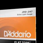 D'Addario Flat Tops Phosphor Bronze Product Image