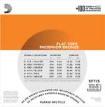 D'Addario Flat Tops Phosphor Bronze Product Image