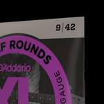 D'Addario EHR320 Half Round Electric Guitar Strings, Super Light, 9-42 Product Image