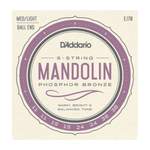 D'Addario EJ70 Phosphor Bronze Mandolin Strings, Ball End,  Medium/Light, 11-38 Product Image