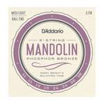 D'Addario EJ70 Phosphor Bronze Mandolin Strings, Ball End,  Medium/Light, 11-38 Product Image