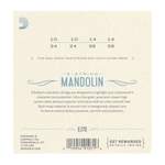 D'Addario EJ73 Mandolin Strings, Phosphor Bronze, Light, 10-38 Product Image
