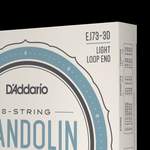 D'Addario EJ73 Mandolin Strings, Phosphor Bronze, Light, 10-38, 3 Sets Product Image