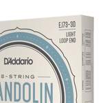 D'Addario EJ73 Mandolin Strings, Phosphor Bronze, Light, 10-38, 3 Sets Product Image