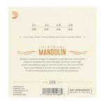 D'Addario EJ74 Mandolin Strings, Phosphor Bronze, Medium, 11-40 Product Image