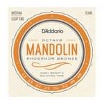 D'Addario EJ80 Phosphor Bronze Octave Mandolin Strings, Medium, 12-46 Product Image