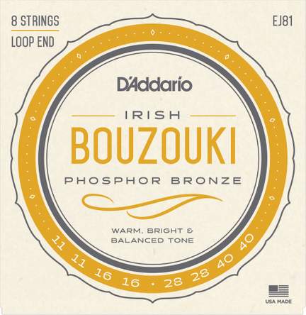 D'Addario EJ81 Irish Bouzouki Strings