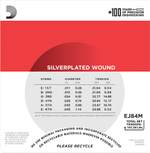 D'Addario EJ84M Gypsy Jazz Acoustic Guitar Strings, Loop End, Medium, 11-45 Product Image