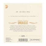 D'Addario EJ87B Titanium Ukulele Strings, Baritone Product Image