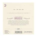D'Addario EJ87C Titanium Ukulele Strings, Concert Product Image