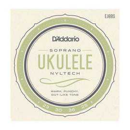D'Addario EJ88C Nyltech Ukulele Strings, Concert