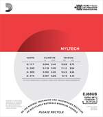 D'Addario EJ88UB Nyltech Ukulele Strings, Bass Product Image
