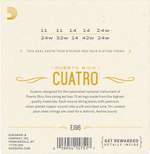 D'Addario EJ96 Cuatro-Puerto Rico Strings Product Image