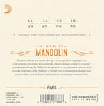 D'Addario EJM74 Monel Mandolin Strings, Medium, 11-40 Product Image