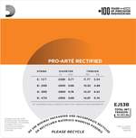 D'Addario EJ53B Pro-Arté Rectified Ukulele Strings, Baritone Product Image