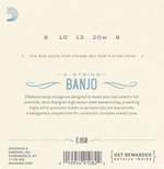 D'Addario EJ60 5-String Banjo Strings, Nickel, Light, 9-20 Product Image