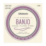 D'Addario EJ60+ 5-String Banjo Strings, Nickel, Light Plus, 9.5-20 Product Image