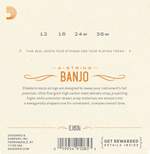 D'Addario EJ63i Irish Tenor Banjo Strings, Nickel, 12-36 Product Image