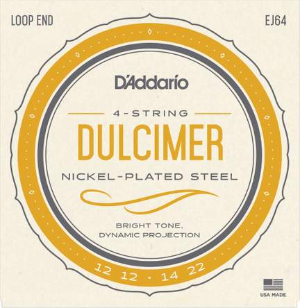 D'Addario EJ64 4-String Dulcimer Strings