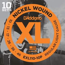 D'Addario EXL Nickel (10 Set Pack)
