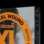 D'Addario EXL110-3D Nickel Wound Electric Guitar Strings, Regular Light, 10-46, 3 Sets Product Image