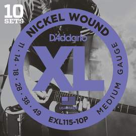 D'Addario EXL Nickel (10 Set Pack)