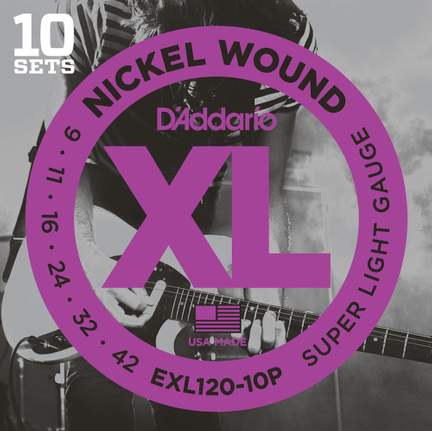 D'Addario EXL Nickel (10 Set Pack)